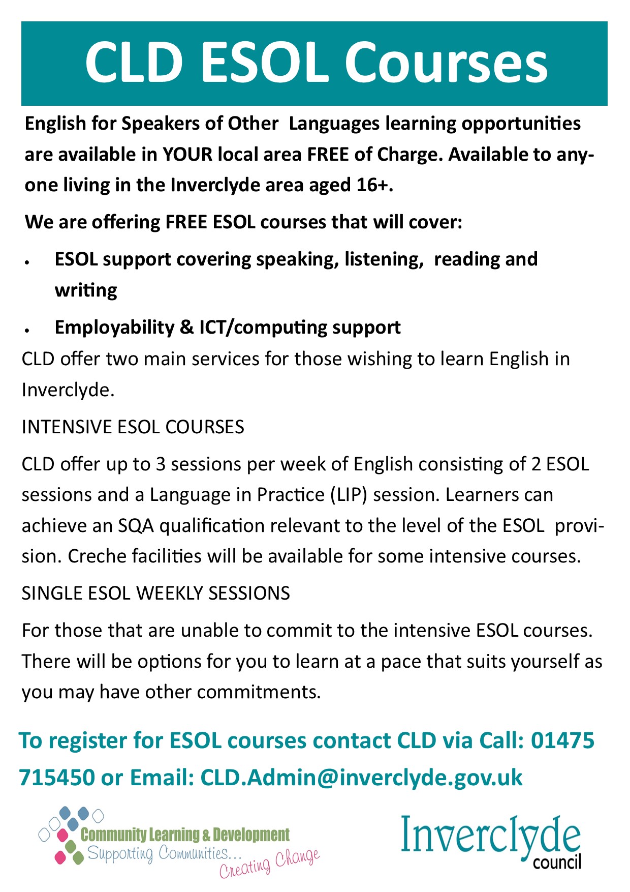 esol intensive course
